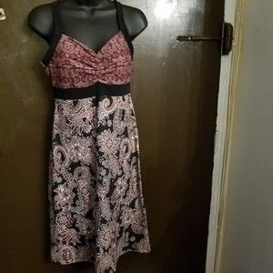 Prana Breathe Paisley Yoga Dress Size Small Exercise Dress Althleisure